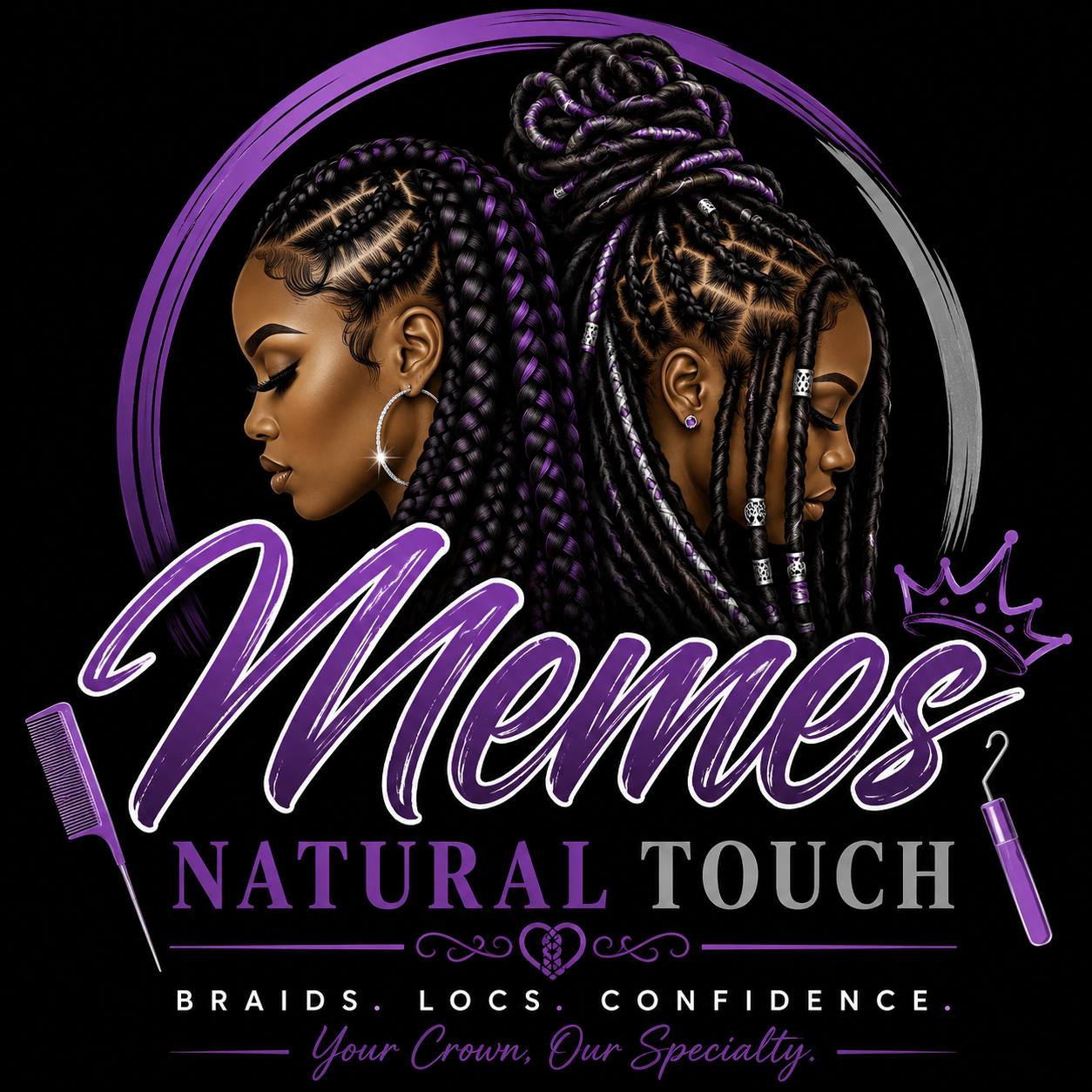 Meme natural touch logo